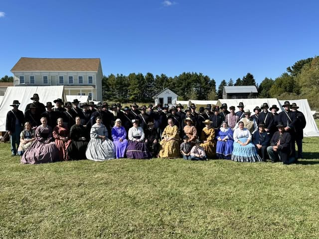 Company E 2nd Wi Civil War Reenactors Facebook group cover photo